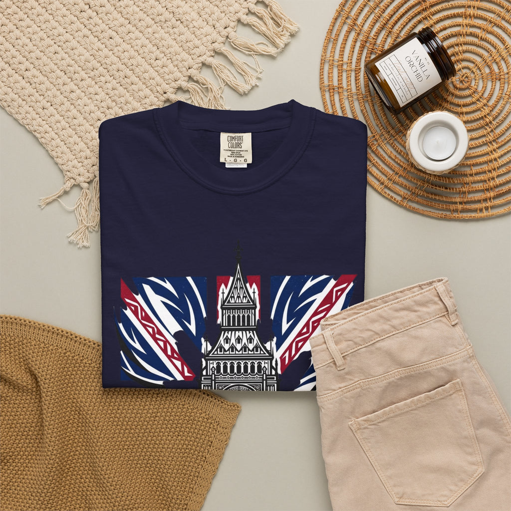 Big Ben Union Jack T-Shirt — London Landmark Tee