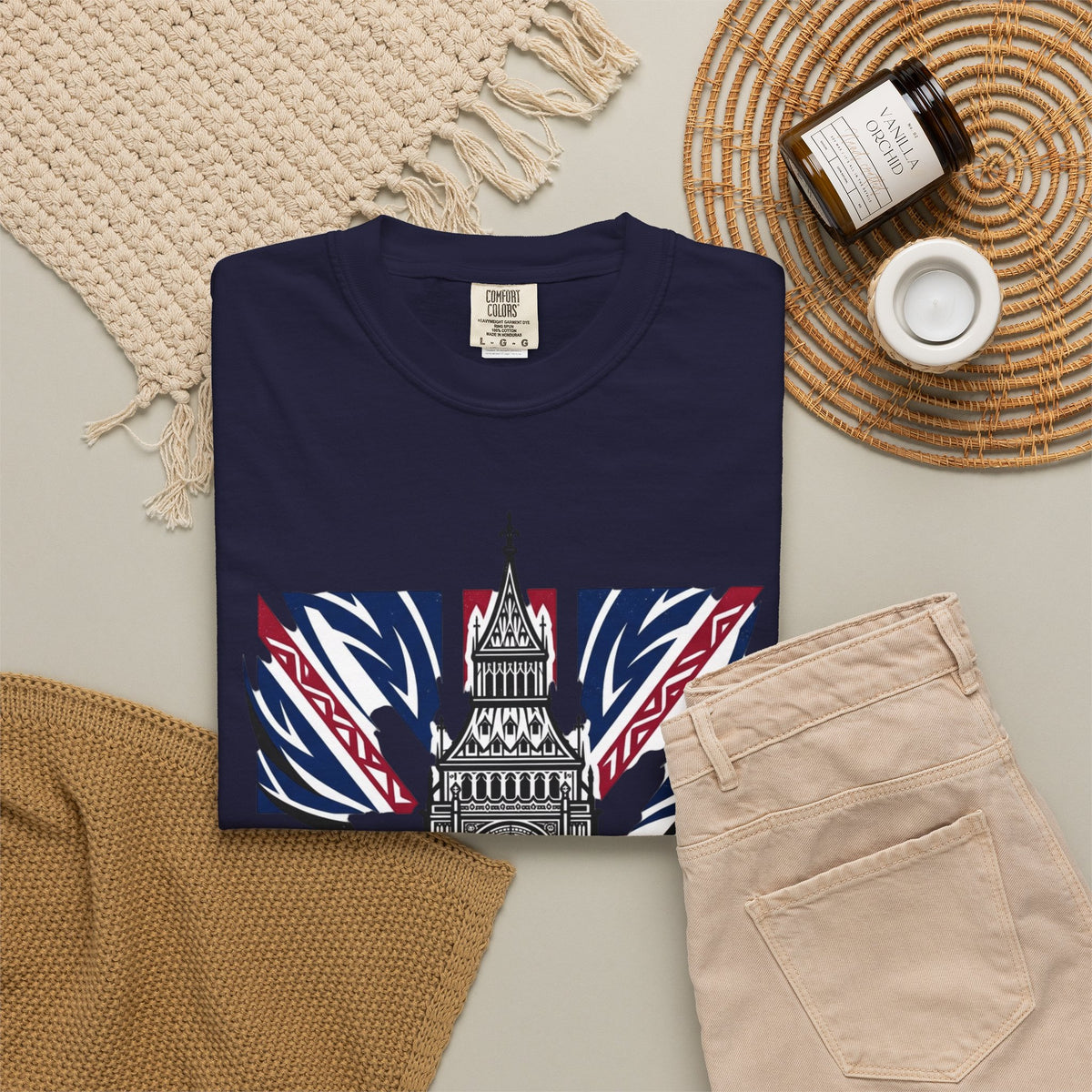 Big Ben Union Jack T-Shirt — London Landmark Tee