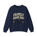 Family Game Day Sweatshirt — "Family Game Day Together We Cheer" Cozy Crewneck
