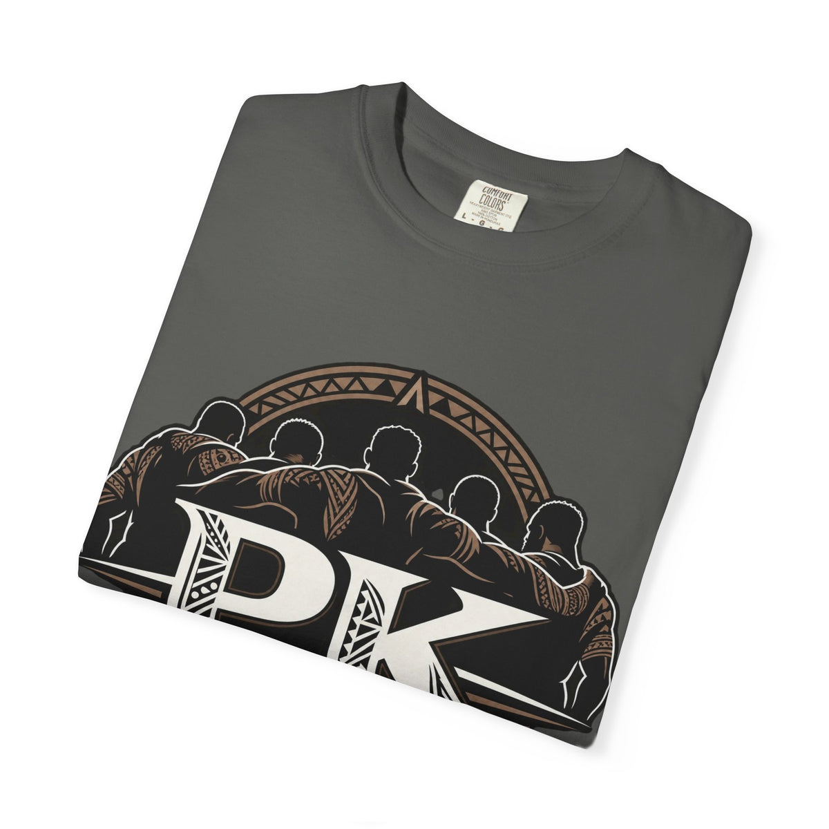 PK Crest T-Shirt — Vintage Shield Logo Tee for Fans & Crew