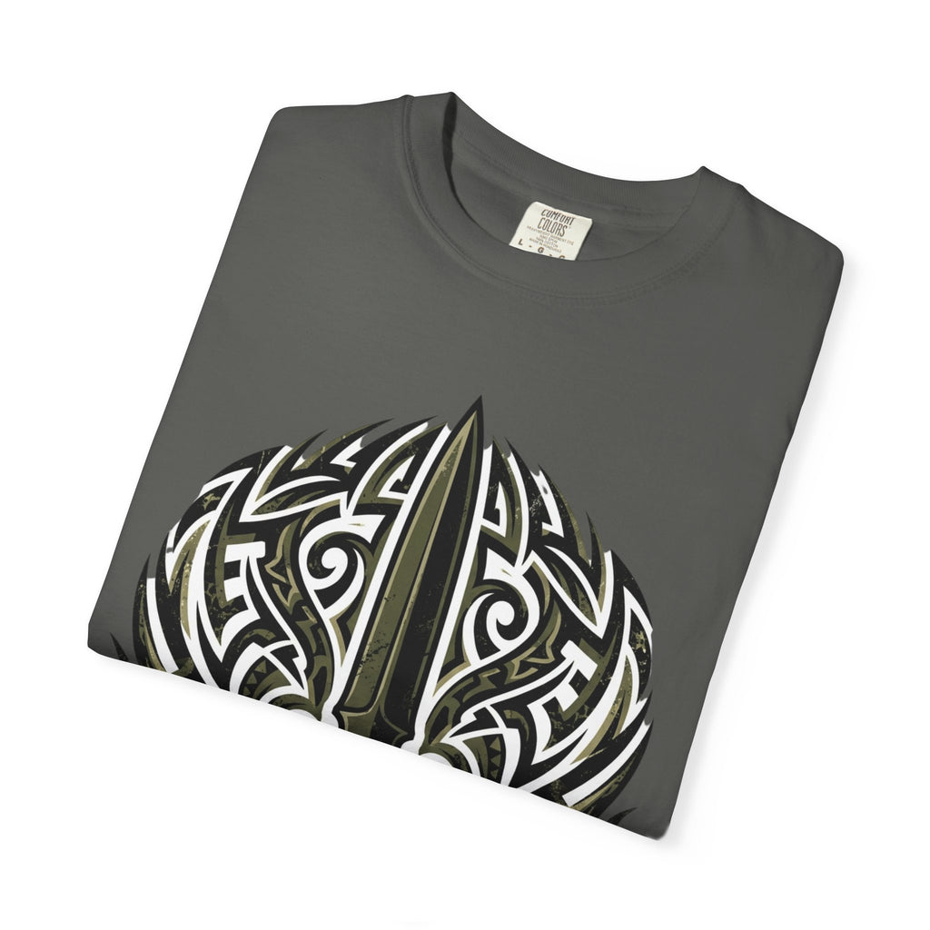 Royal Marines Commando T-Shirt — Gibraltar Tribal Dagger Military Tee