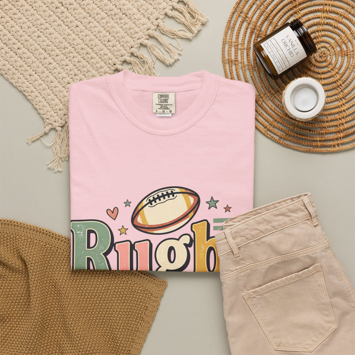 Rugby Dad T-Shirt — Supportive, Devoted, Fatherly Graphic Tee