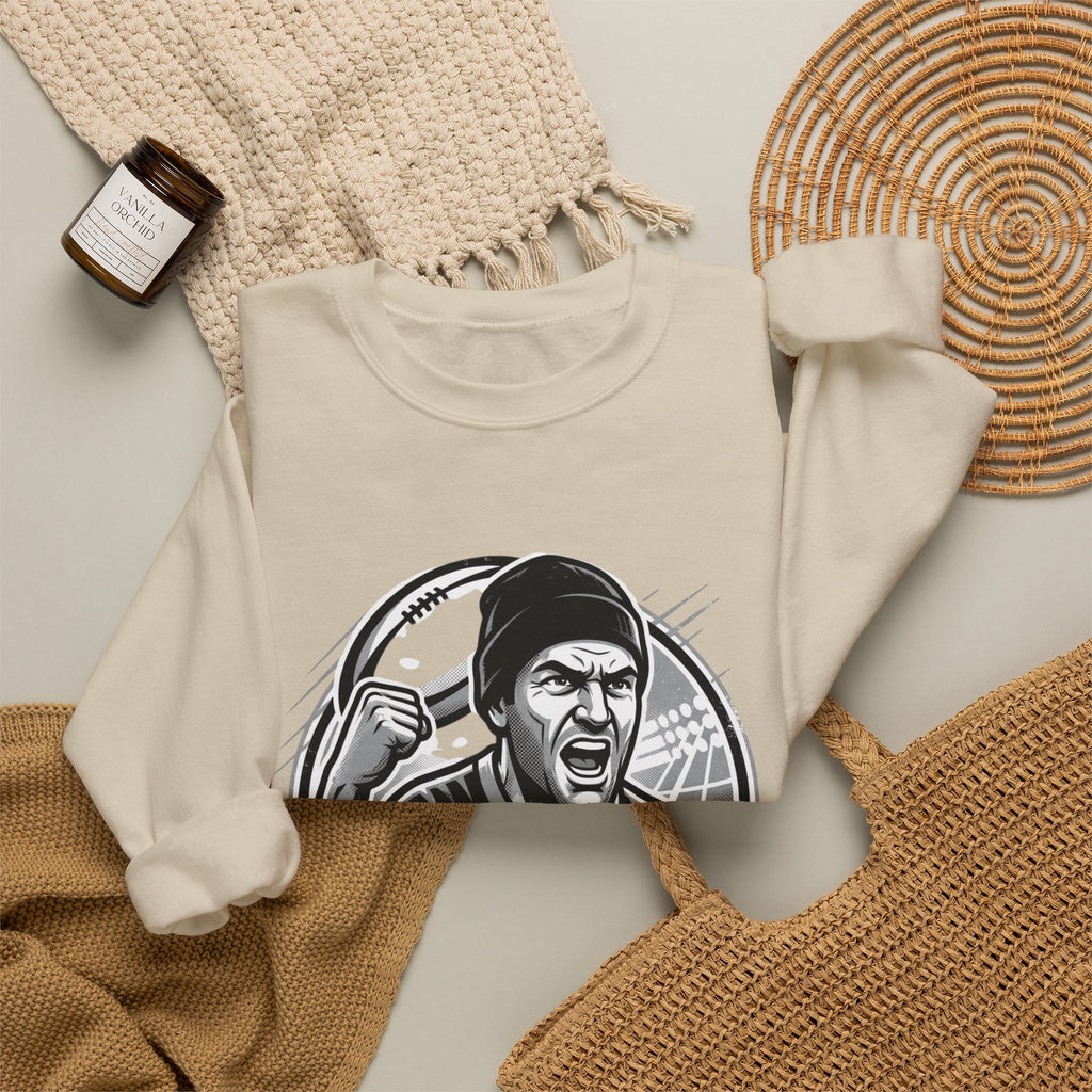 All Blacks Rugby Crewneck Sweatshirt – Vintage Fan Support Graphic