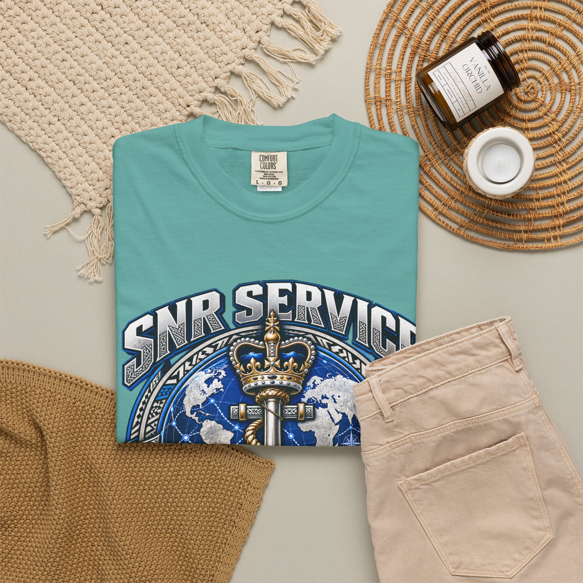 SNR Service Anchor Graphic T-Shirt — "We Don’t Follow Standards, We Set Them"