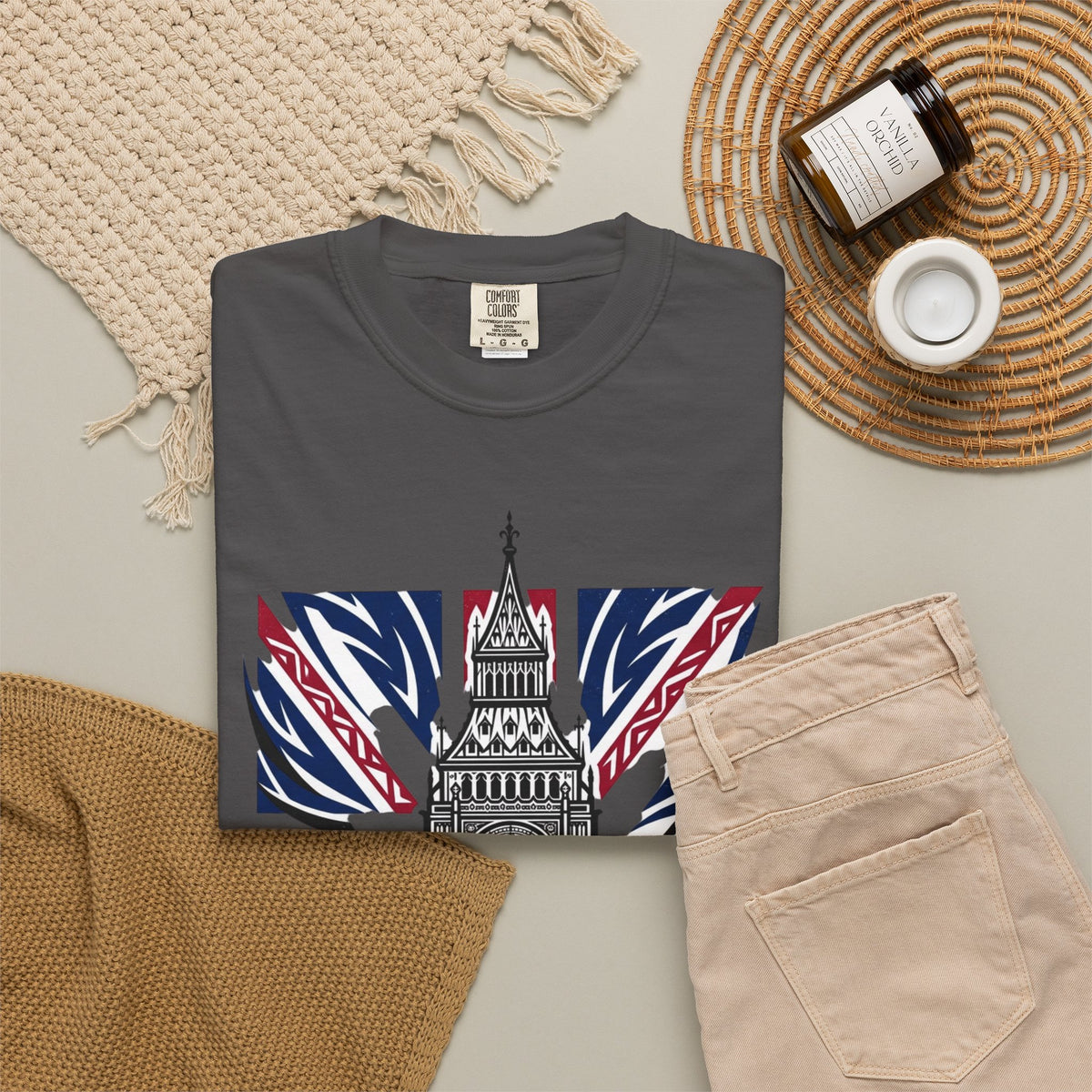 Big Ben Union Jack T-Shirt — London Landmark Tee