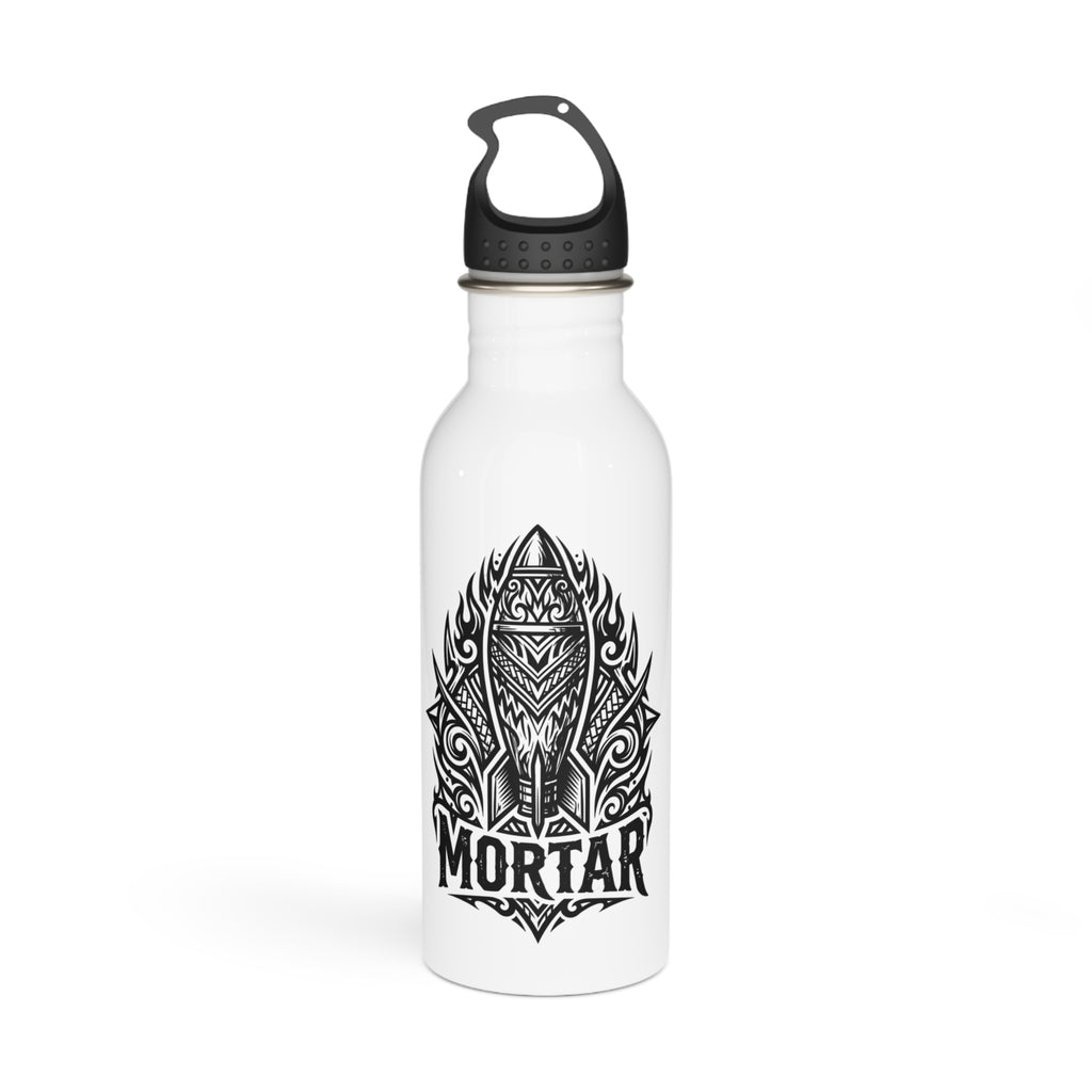 Mortar Tattoo-Style Stainless Steel Water Bottle