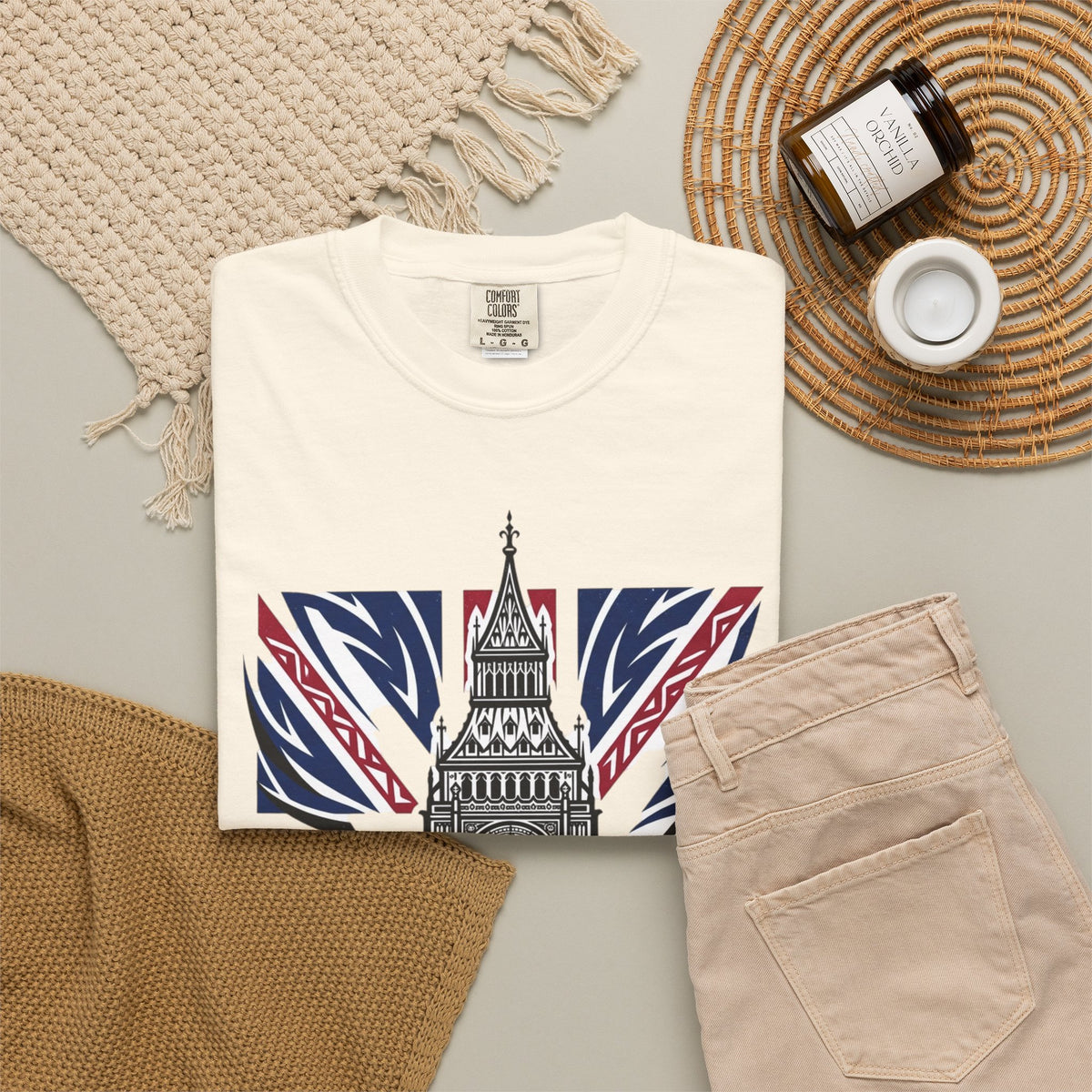 Big Ben Union Jack T-Shirt — London Landmark Tee
