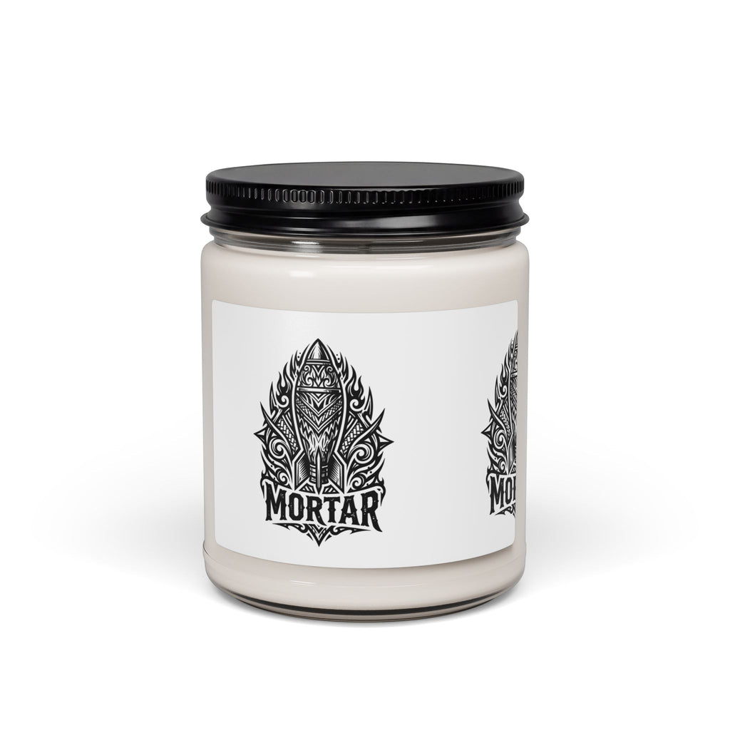 Candle — Mortar Tribal Skull Scented Soy Candle, 9oz