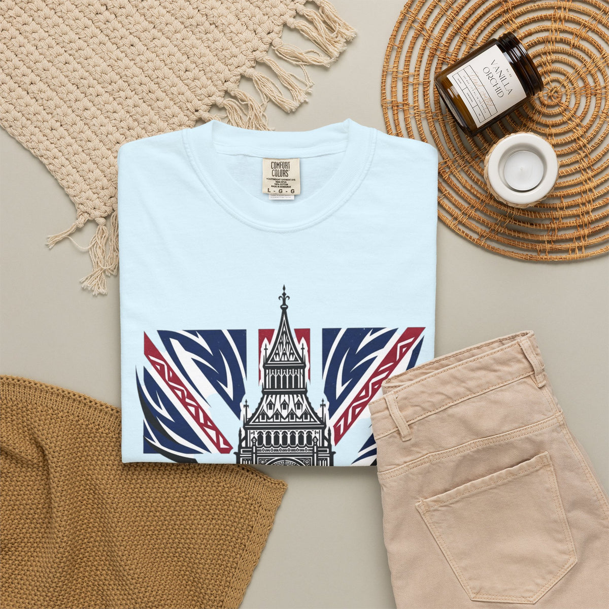 Big Ben Union Jack T-Shirt — London Landmark Tee