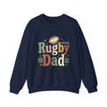 Rugby Dad Sweatshirt — Supportive, Devoted, Fatherly Crewneck