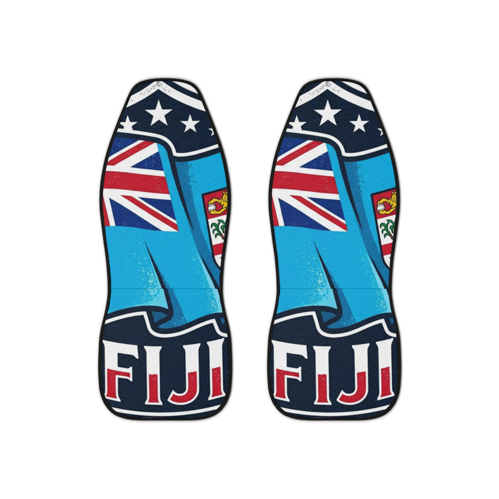 Fiji Flag Car Seat Covers — Patriotic Seat Protector for Vehicles