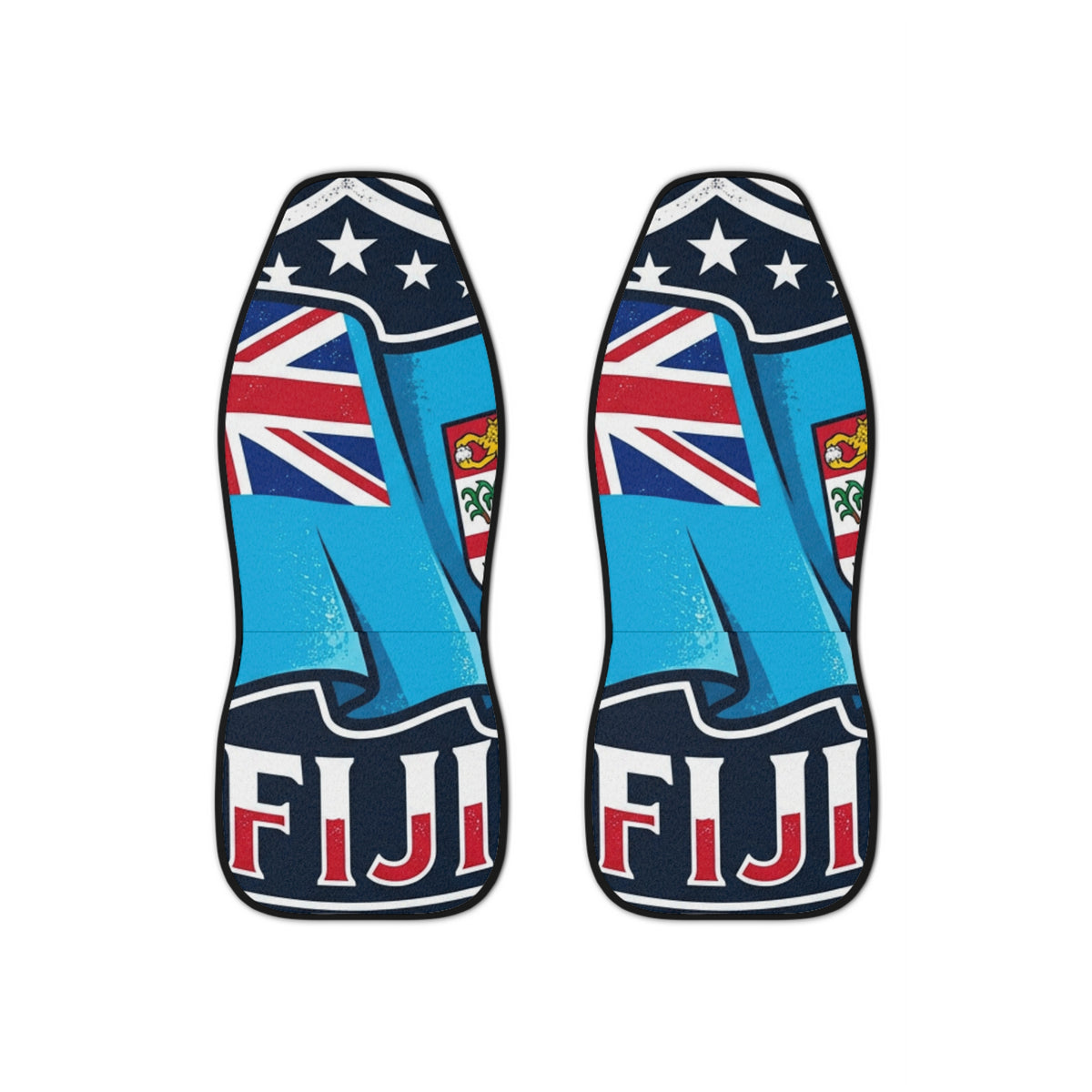 Fiji Flag Car Seat Covers — Patriotic Seat Protector for Vehicles