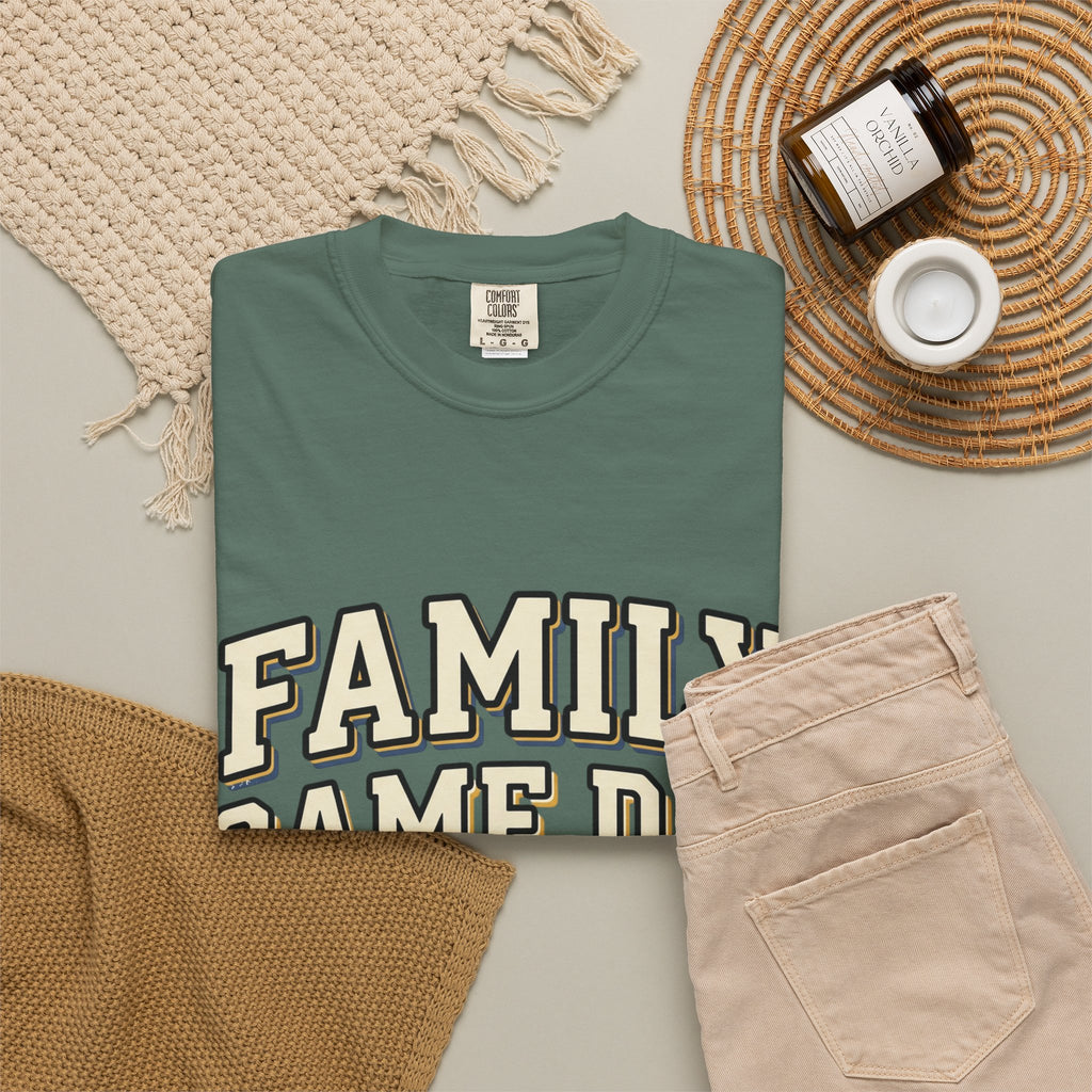 Family Game Day T-Shirt — “Together We Cheer” Football & Sports Team Tee