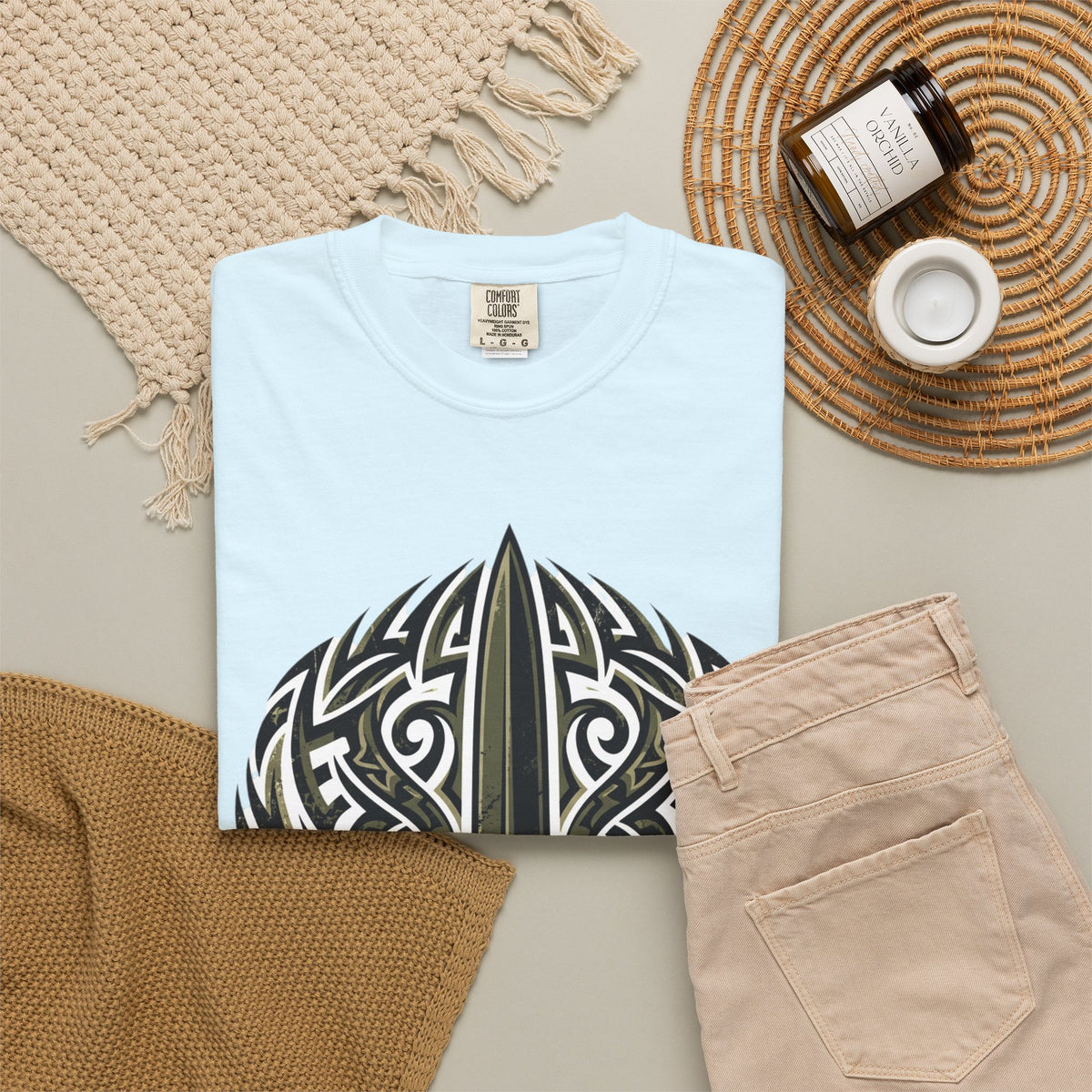 Royal Marines Commando T-Shirt — Gibraltar Tribal Dagger Military Tee