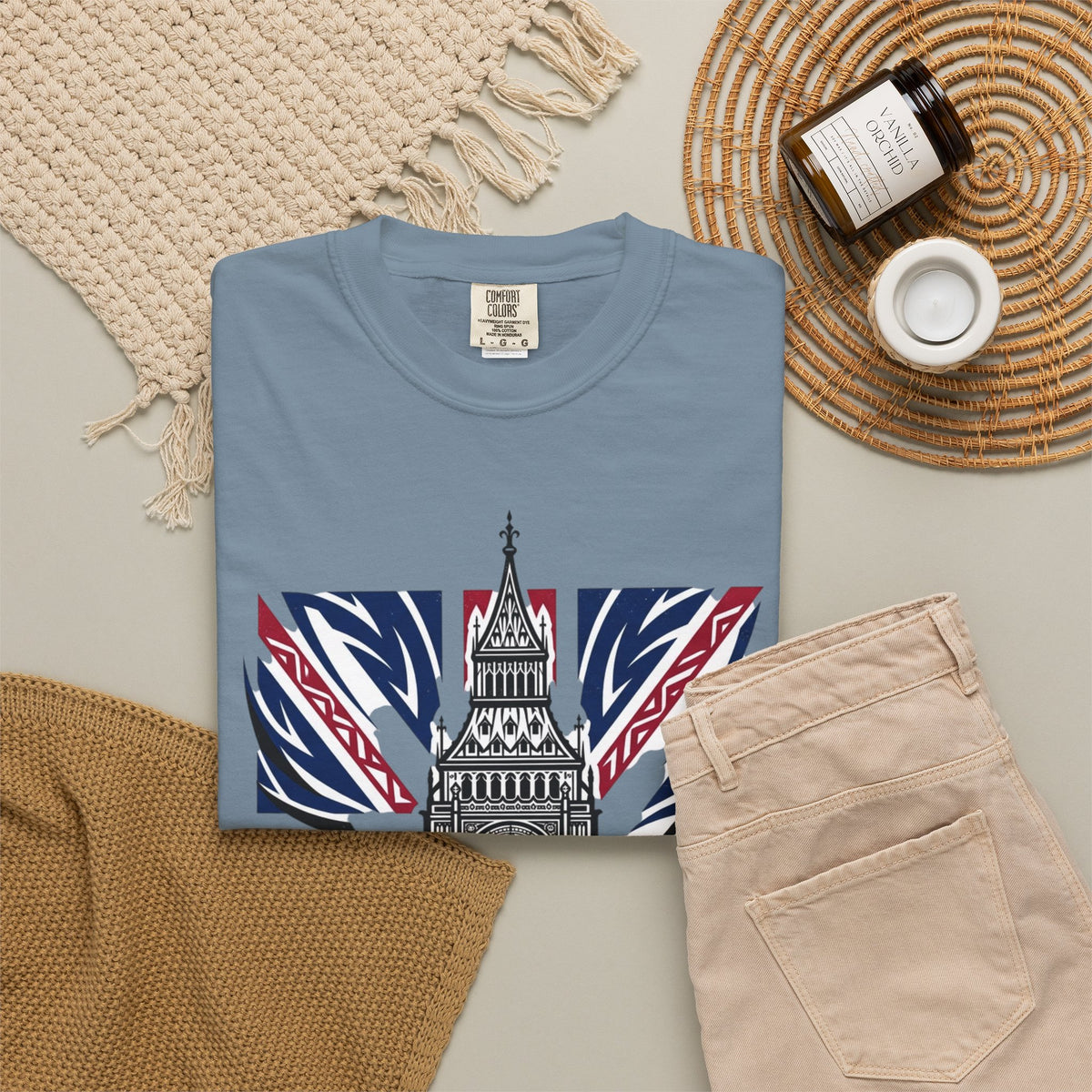Big Ben Union Jack T-Shirt — London Landmark Tee