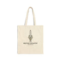 British Infantry Regiment Cotton Tote Bag - Military Emblem Canvas Shopper