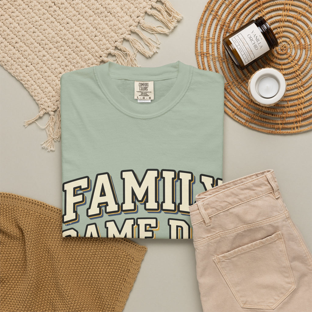 Family Game Day T-Shirt — “Together We Cheer” Football & Sports Team Tee