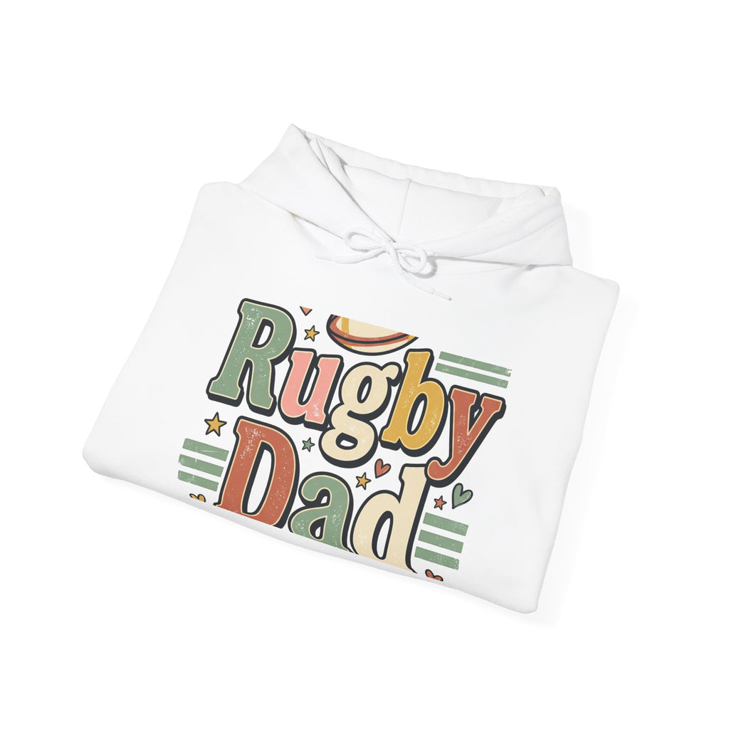 Rugby Dad Hoodie — Retro Rugby Dad Sweatshirt, Perfect Father’s Day Gift
