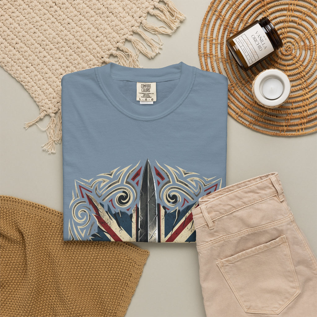Union Jack Dagger T-Shirt — British Flag Graphic Tee