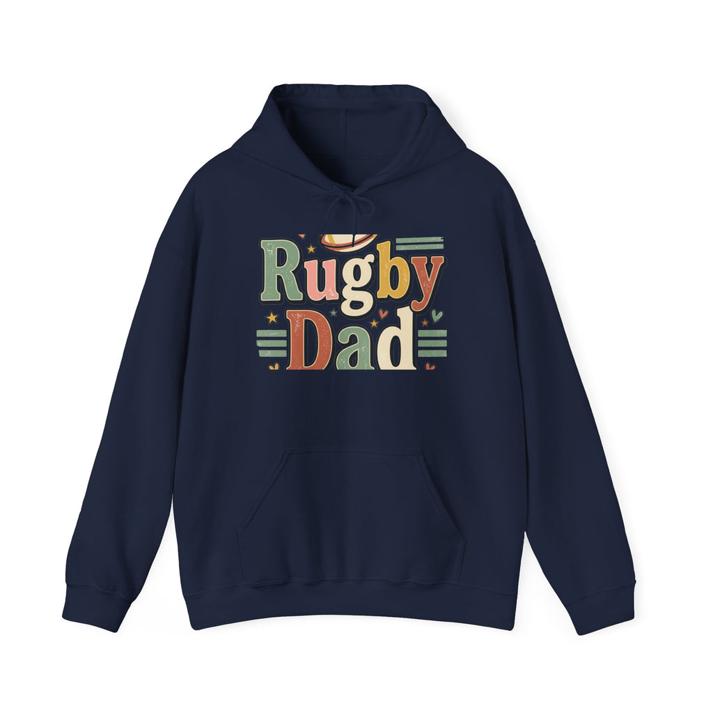 Rugby Dad Hoodie — Retro Rugby Dad Sweatshirt, Perfect Father’s Day Gift