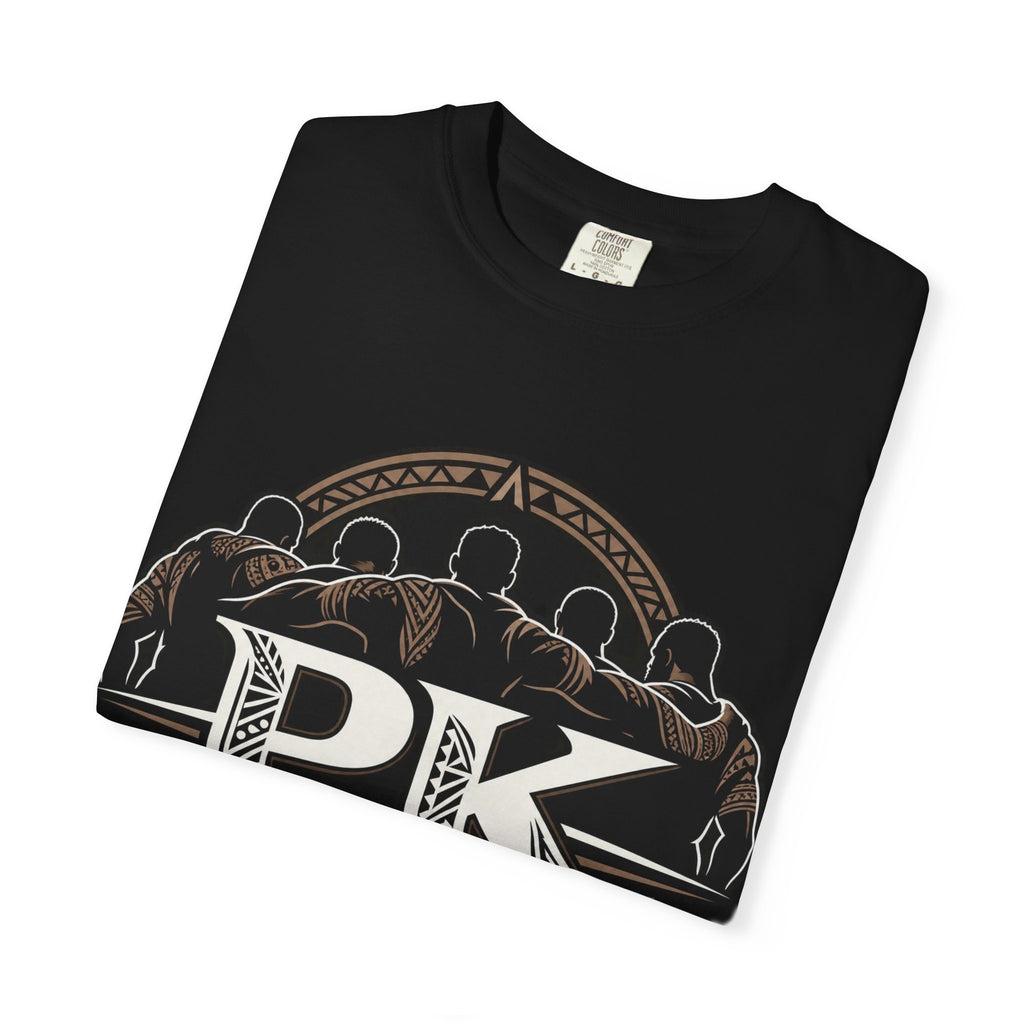 PK Crest T-Shirt — Vintage Shield Logo Tee for Fans & Crew