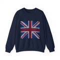 Union Jack Bandana Flag Sweatshirt — British Paisley Print Crewneck
