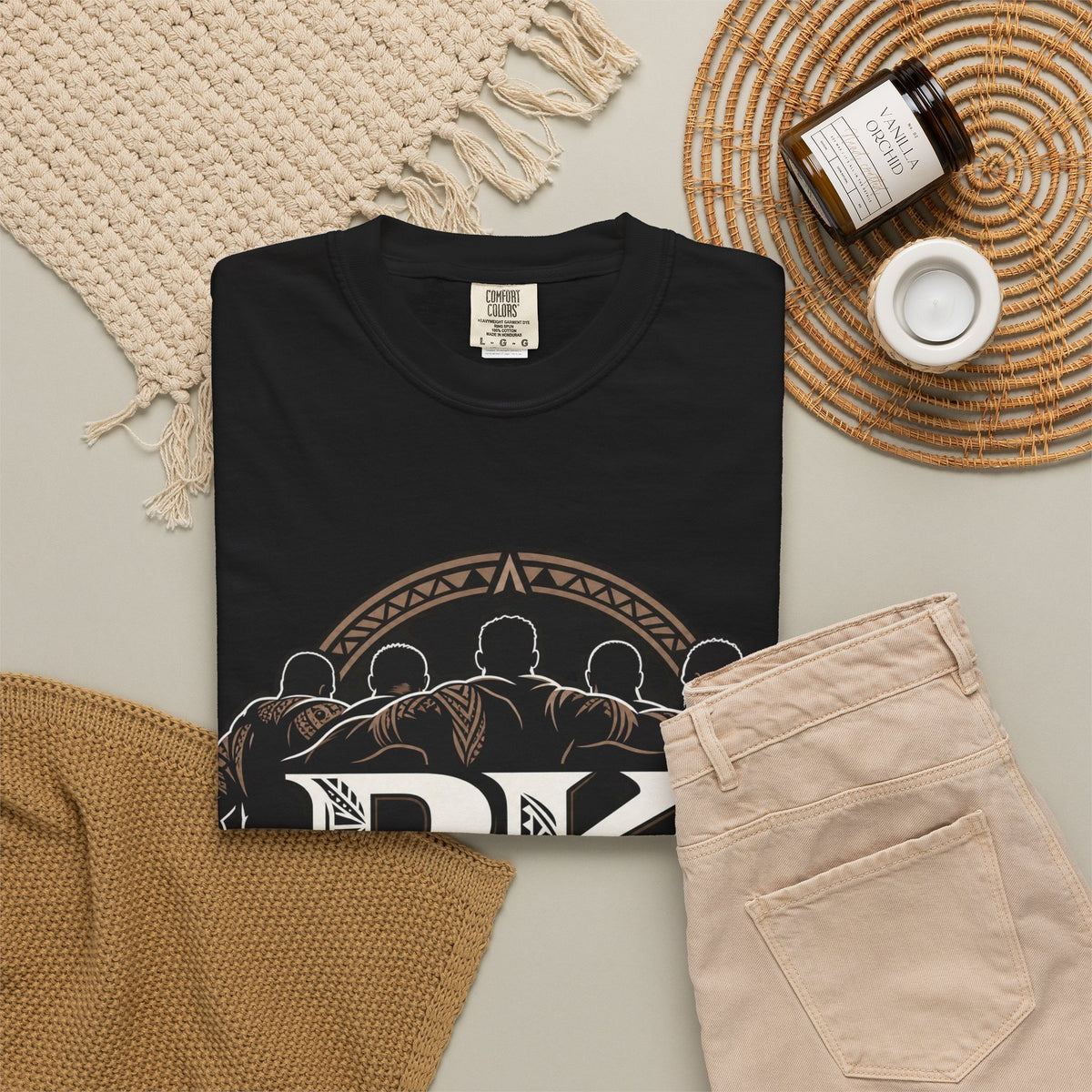 PK Crest T-Shirt — Vintage Shield Logo Tee for Fans & Crew