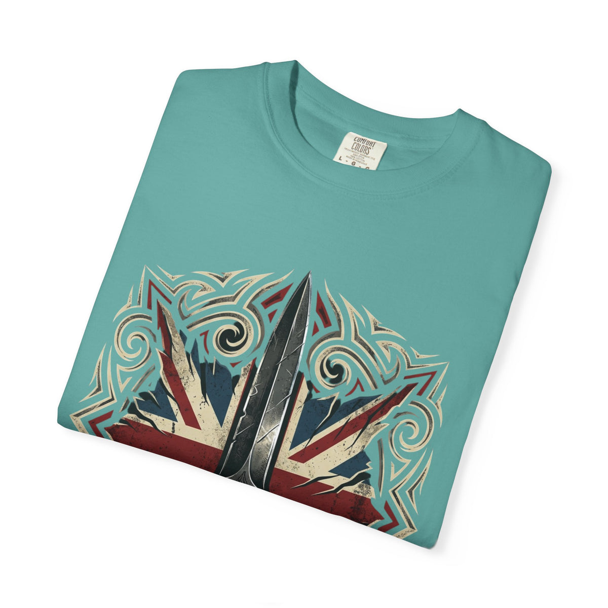 Union Jack Dagger T-Shirt — British Flag Graphic Tee
