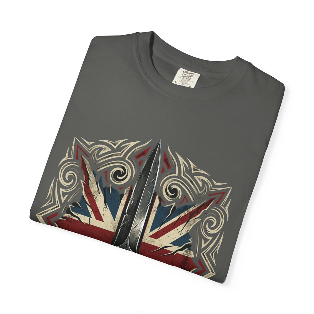 Union Jack Dagger T-Shirt — British Flag Graphic Tee