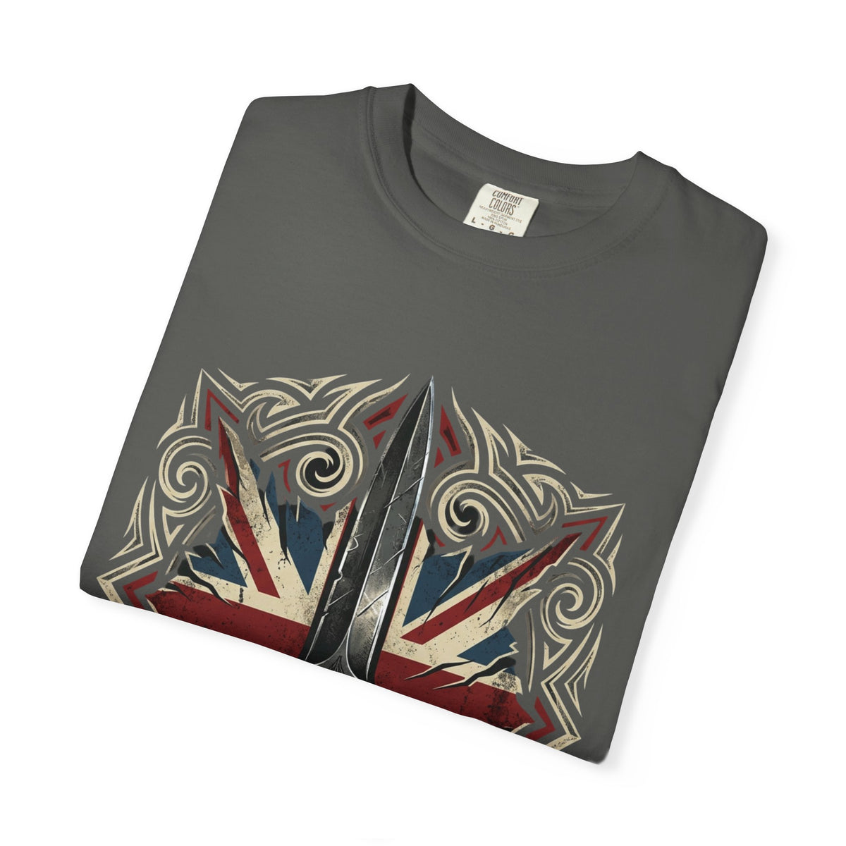 Union Jack Dagger T-Shirt — British Flag Graphic Tee