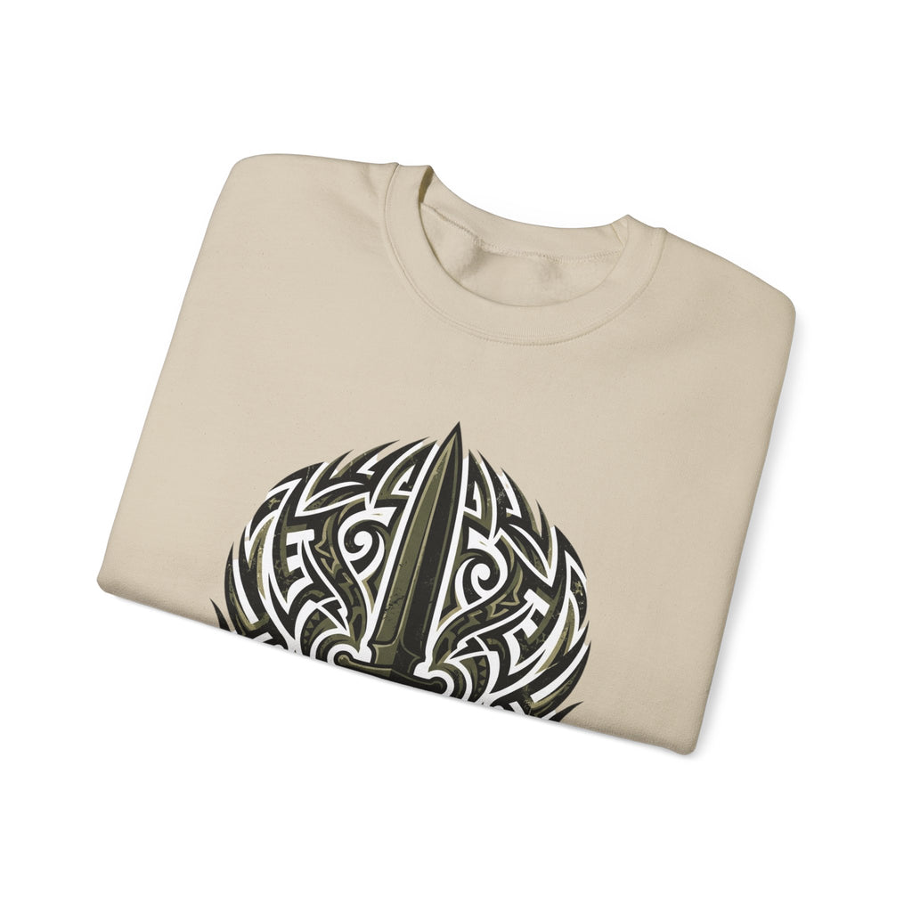 Royal Marines Commando Sweatshirt – Gibraltar Tribal Dagger Crewneck