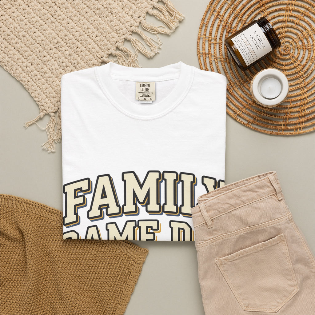 Family Game Day T-Shirt — “Together We Cheer” Football & Sports Team Tee