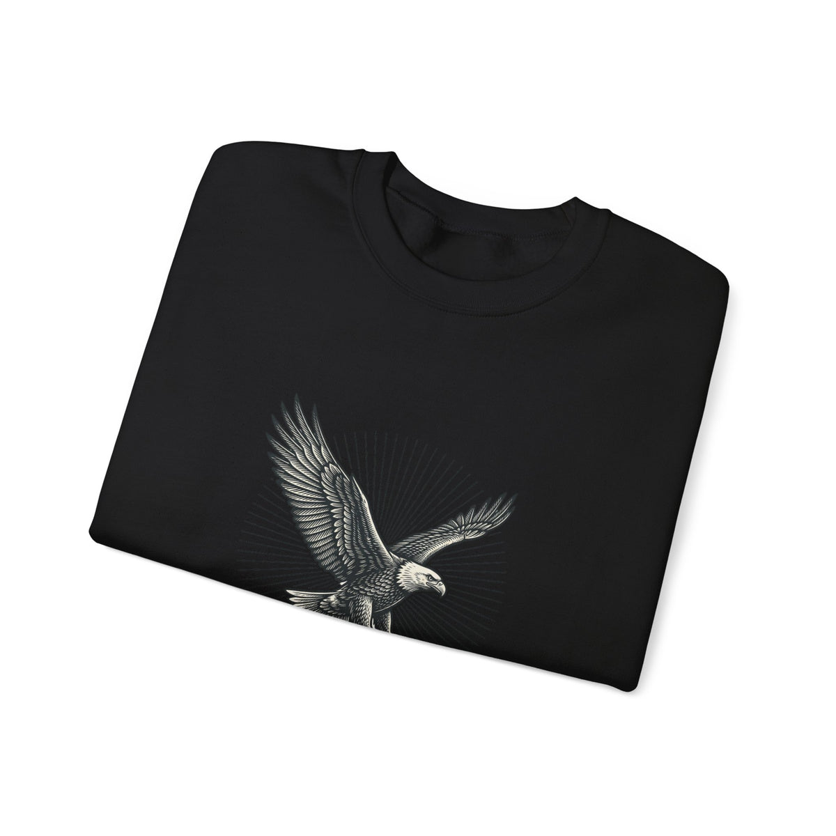 Wings Like Eagles Sweatshirt | Christian Scripture Psalm 103:5 Faith Apparel