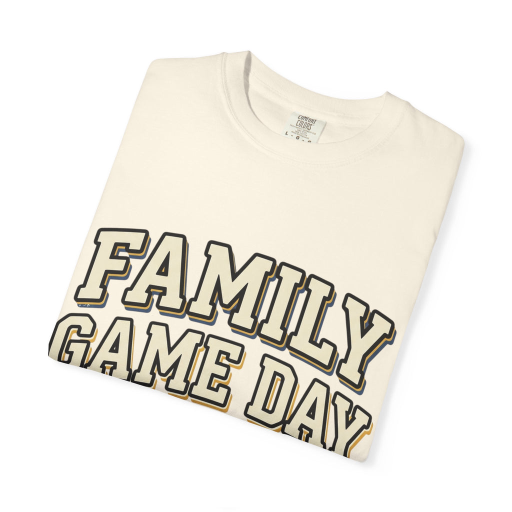Family Game Day T-Shirt — “Together We Cheer” Football & Sports Team Tee