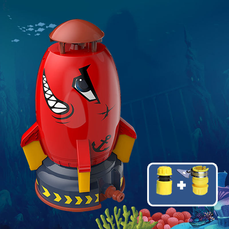 Rocket Sprinkler — Fun Garden Water Toy