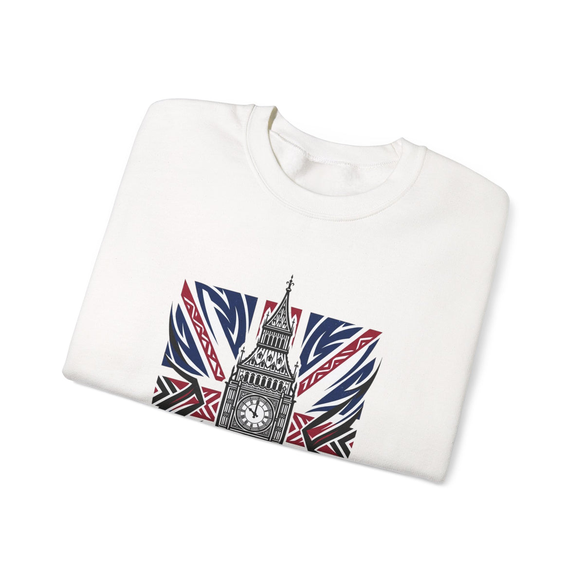 London Big Ben Union Jack Crewneck Sweatshirt