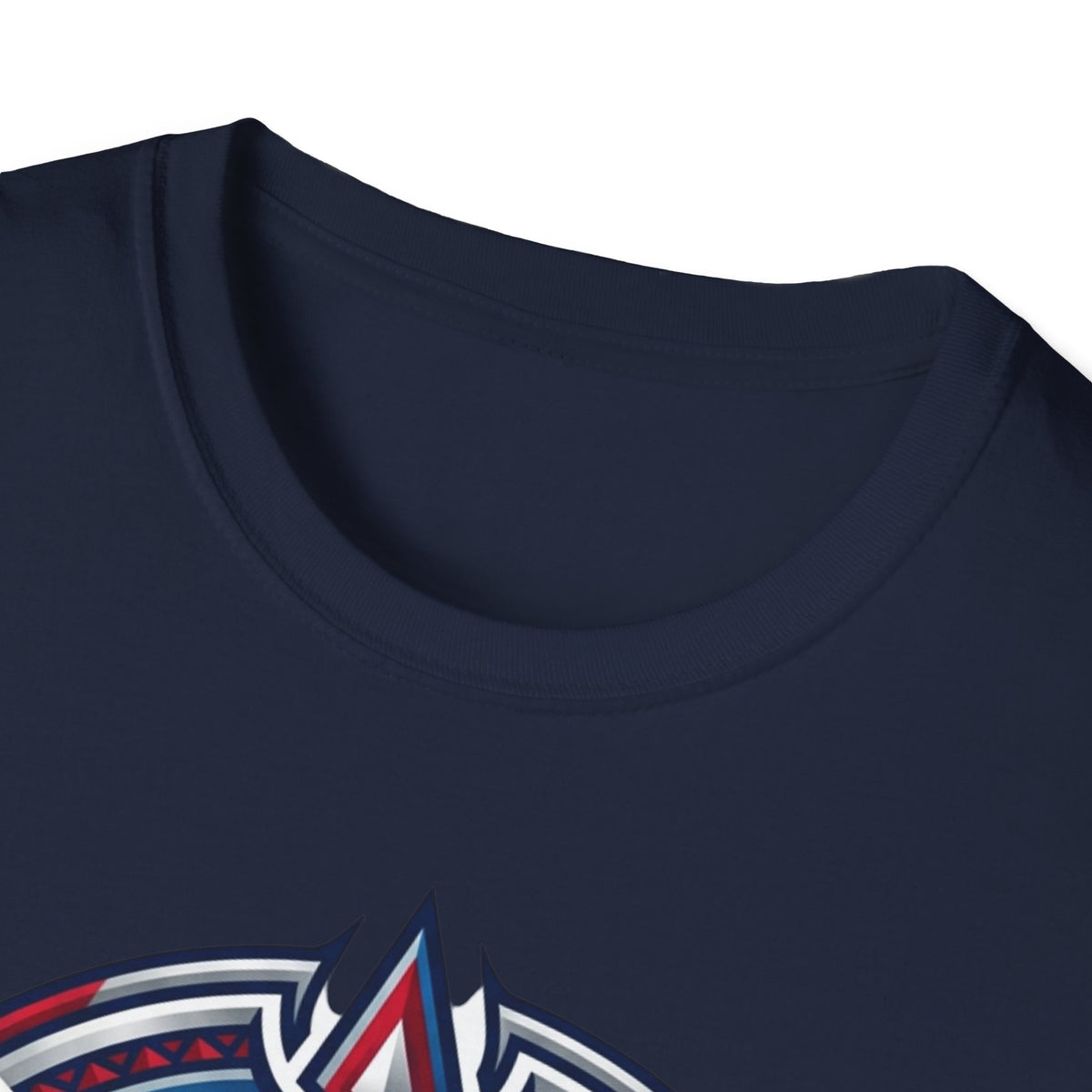 Patriotic Tribal Eagle T-Shirt – Red White Blue Heraldic Graphic Tee