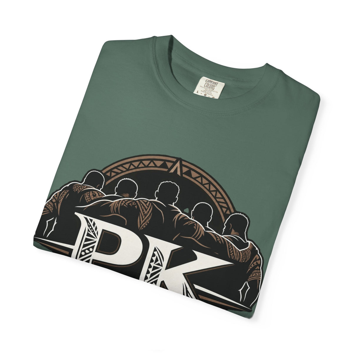 PK Crest T-Shirt — Vintage Shield Logo Tee for Fans & Crew