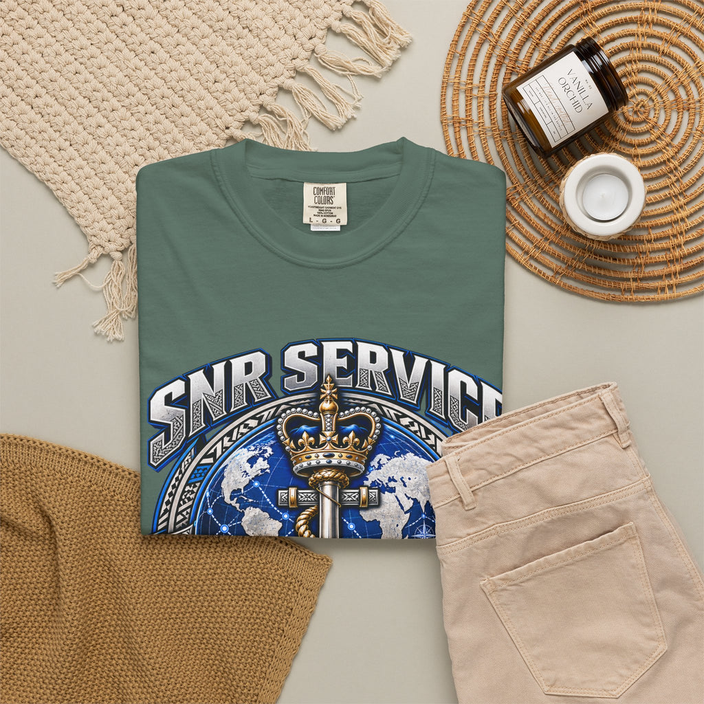 SNR Service Anchor Graphic T-Shirt — "We Don’t Follow Standards, We Set Them"