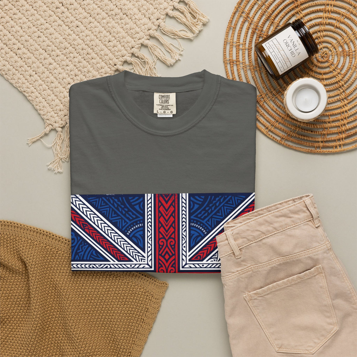 Union Jack Tribal Print T-Shirt