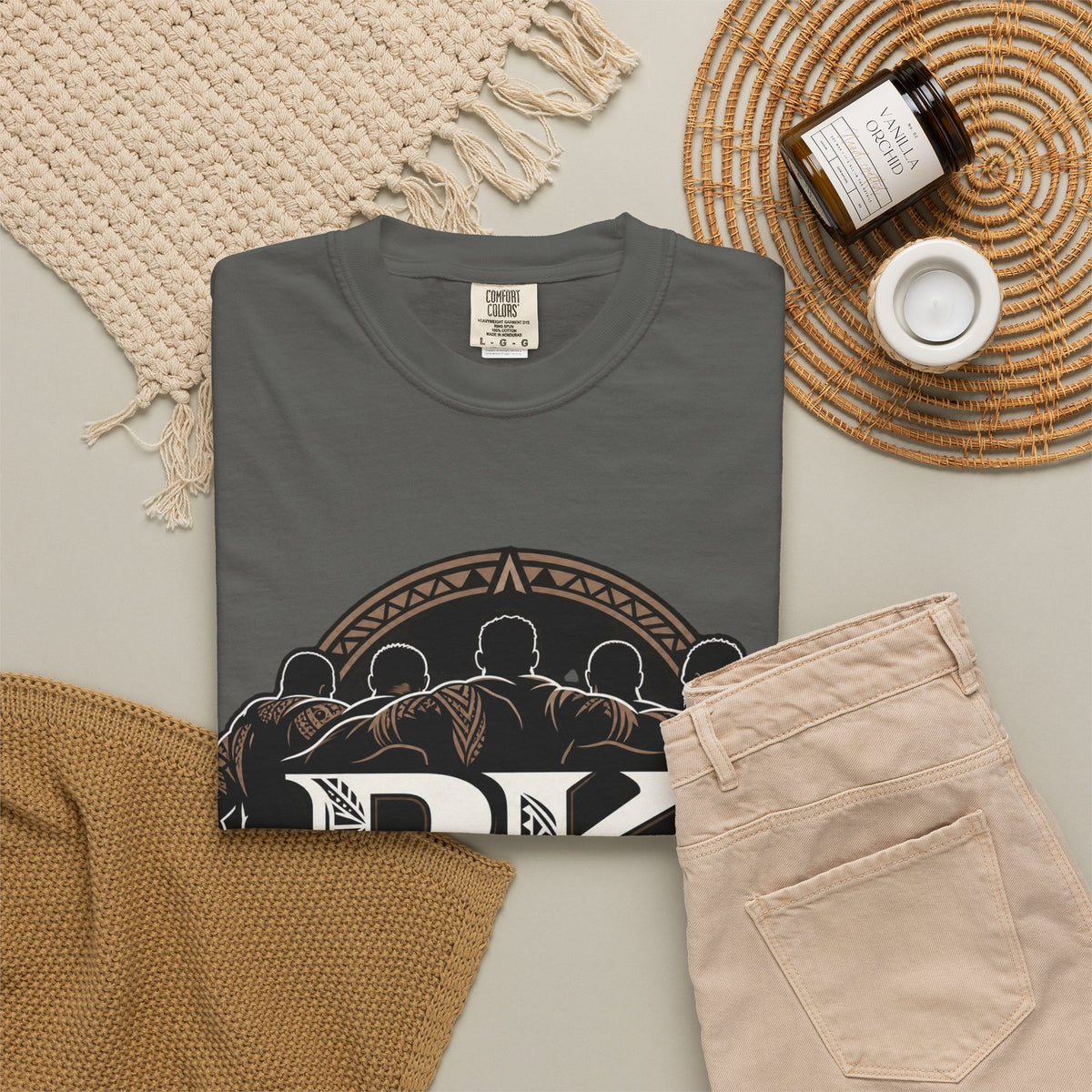 PK Crest T-Shirt — Vintage Shield Logo Tee for Fans & Crew