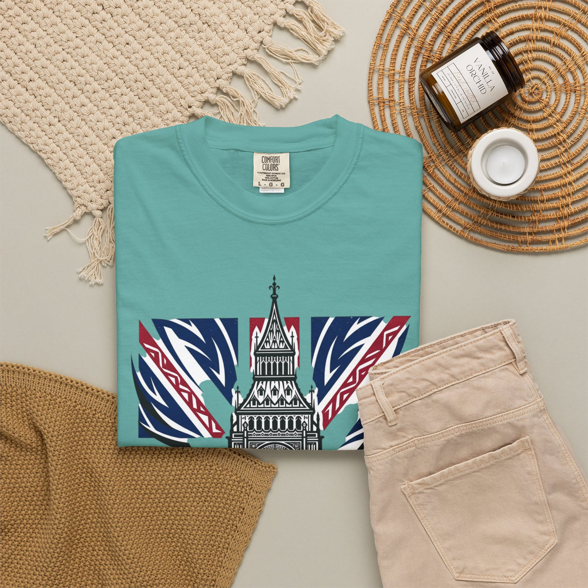 Big Ben Union Jack T-Shirt — London Landmark Tee