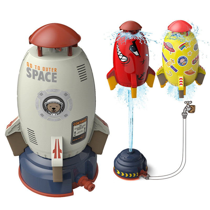 Rocket Sprinkler — Fun Garden Water Toy